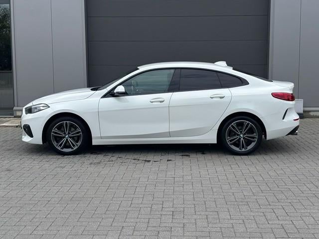 BMW 218i gran coupe LED Camera, 4 deurs, Leder en Stof, Wit, 5 zetels