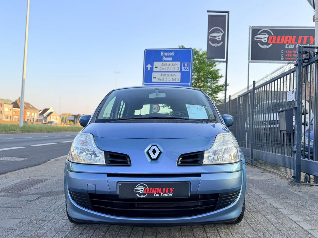 Renault Modus 1.2i 2011 *016000KM* Airco Pdc 1st eigenaar, Auto's, Voorwielaandrijving, Euro 5, 4 cilinders, Blauw