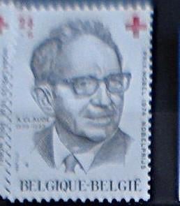 België 2242 **/mn, Verzenden, Orginele gom, Rode kruis, Zonder envelop
