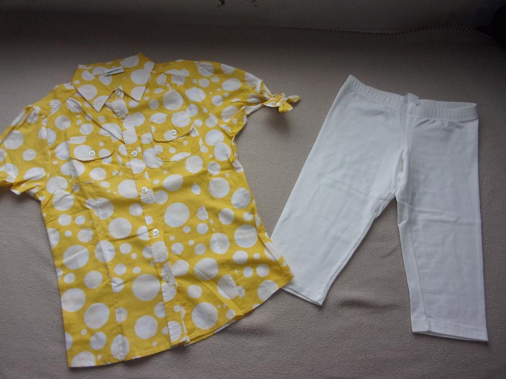 Meisjes zomers setje. Maat 128, Enfants & Bébés, Vêtements enfant | Taille 128, Enlèvement ou Envoi, Comme neuf, Fille, Ensemble