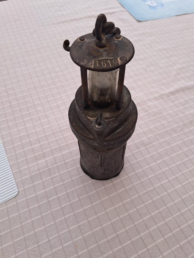 mijnwerkerslamp, Antiquités & Art, Enlèvement