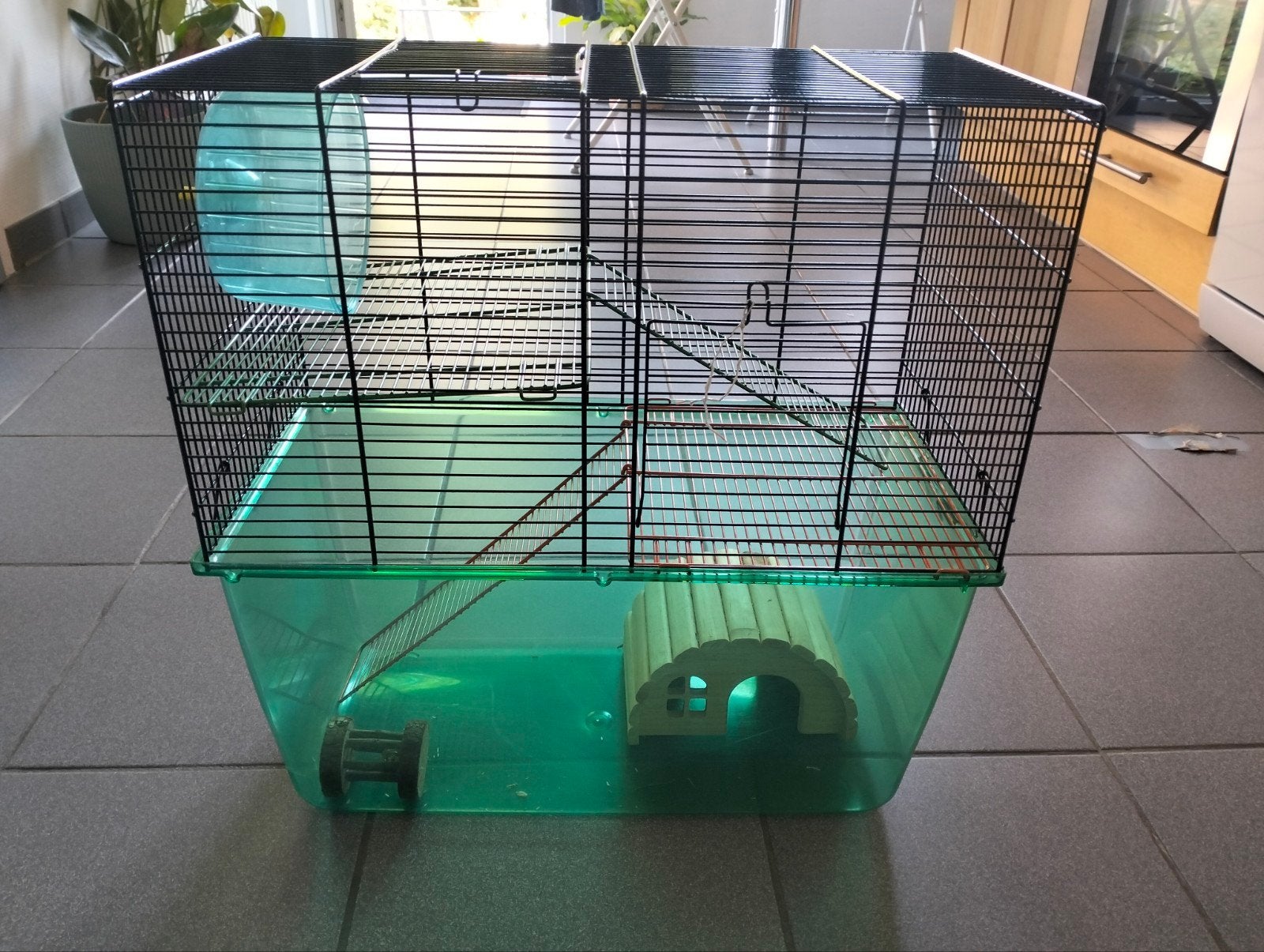 Cage pour hamster (petit format) l50 L25 H52 + accessoires, Enlèvement, Cage, Hamster