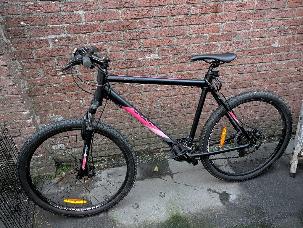 Super leuke en nette mountainbike, Fully, Zo goed als nieuw, Dames, Schijfrem