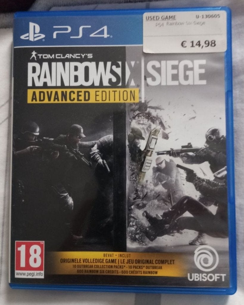 rainbow six siege ps4, Games en Spelcomputers, Ophalen of Verzenden, Zo goed als nieuw, Vanaf 18 jaar