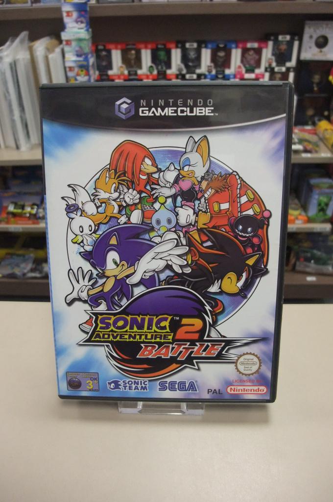 Sonic Adventure 2 Battle (cib) hol gamecube, Games en Spelcomputers, Games | Nintendo GameCube, Gebruikt, Avontuur en Actie, 2 spelers