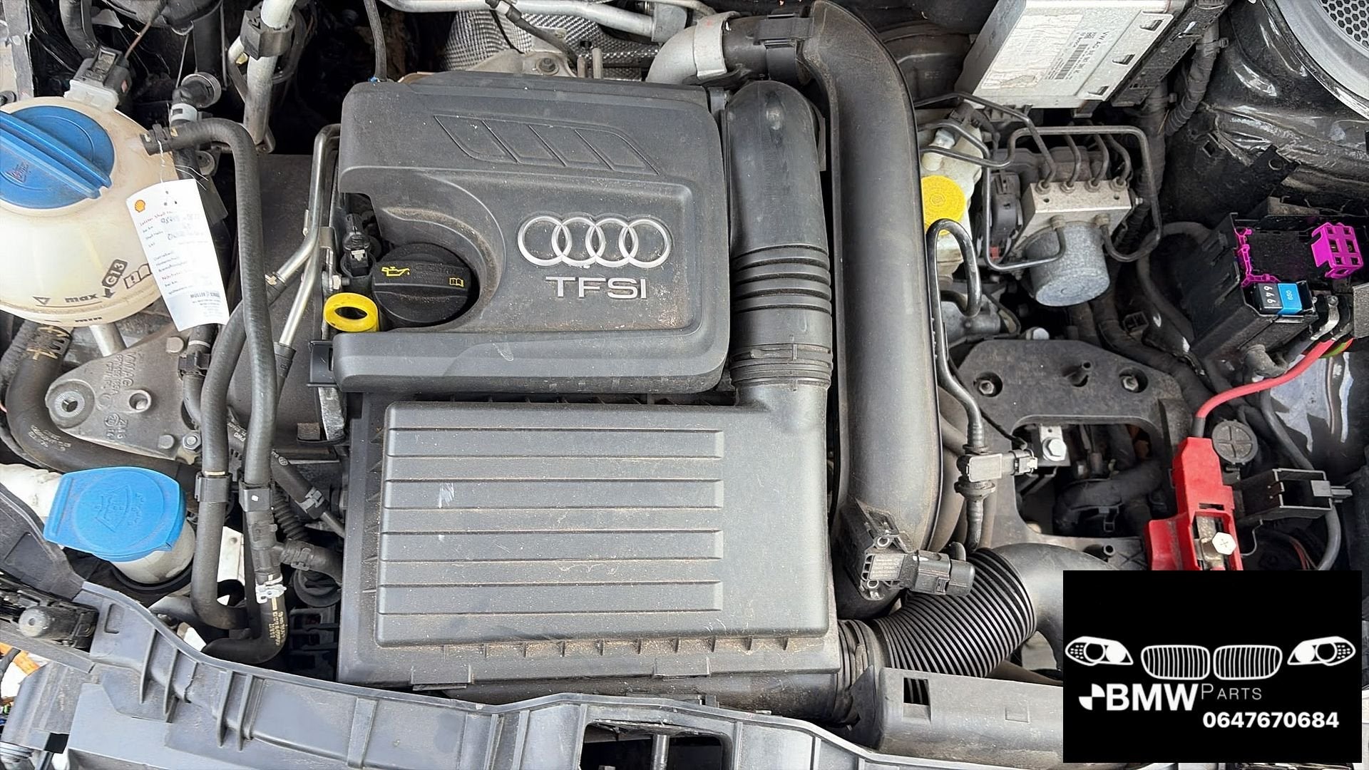 Motor kompleet Audi A1 CZC 1.4 TFSI 55000km, Gebruikt, -, -, -