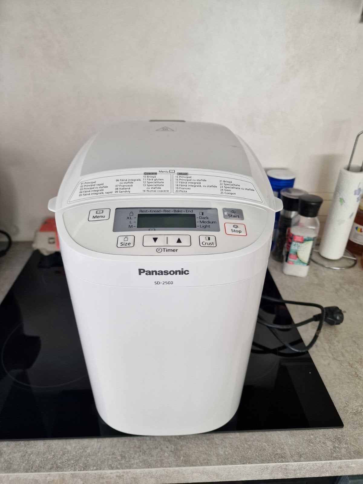 Machine à pain, Electroménager, Machines à pain, 400 à 800 grammes de pâte, Enlèvement, Comme neuf, Avec minuteur
