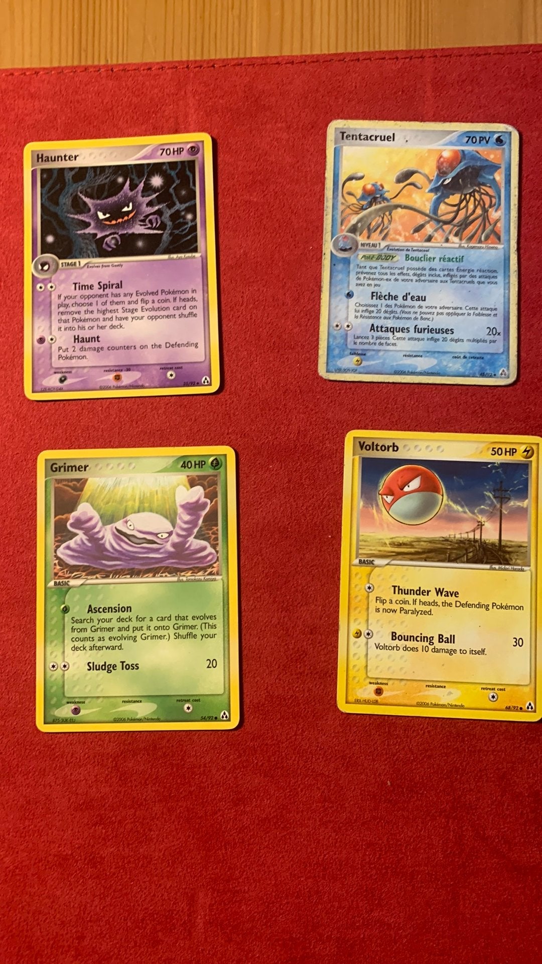 Cartes Pokémon - Set EX : Créateurs de légendes, Hobby & Loisirs créatifs, Enlèvement ou Envoi, Utilisé, Plusieurs cartes