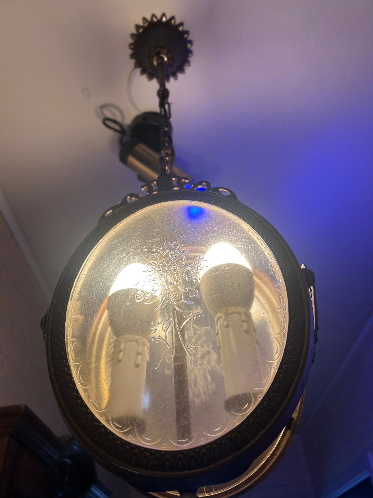 Antieke hal- of vestibulelamp | Art Deco / jaren 30, Antiek en Kunst, Ophalen