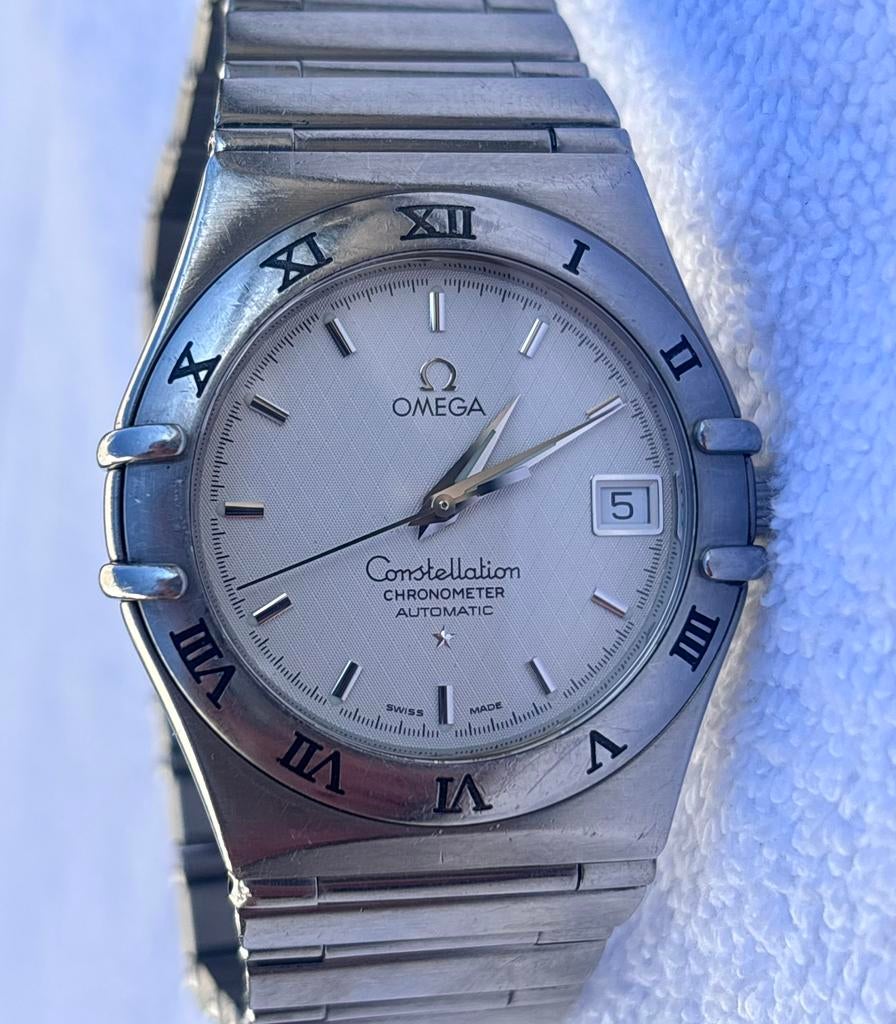 Omega Constellation automatique, Bijoux, Sacs & Beauté, Montres | Hommes, Utilisé, Montre-bracelet, Omega, Acier, Acier, Enlèvement ou Envoi