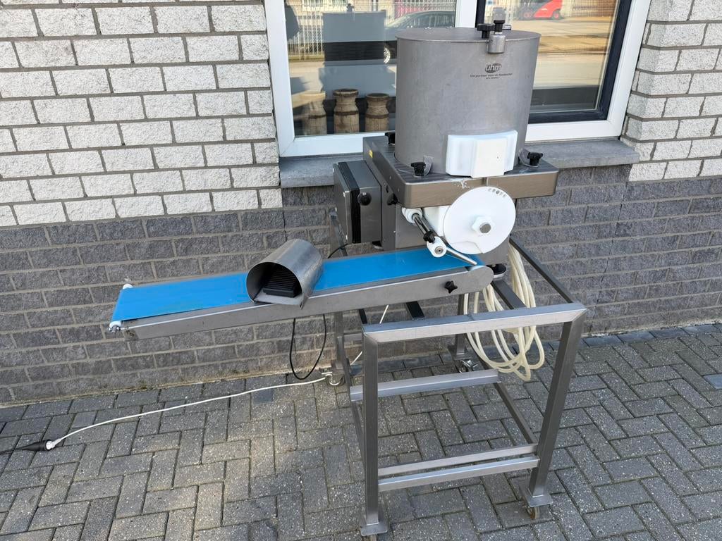 Hamburgermachine lintzaag gehaktmolen cutter slagerij, Ophalen