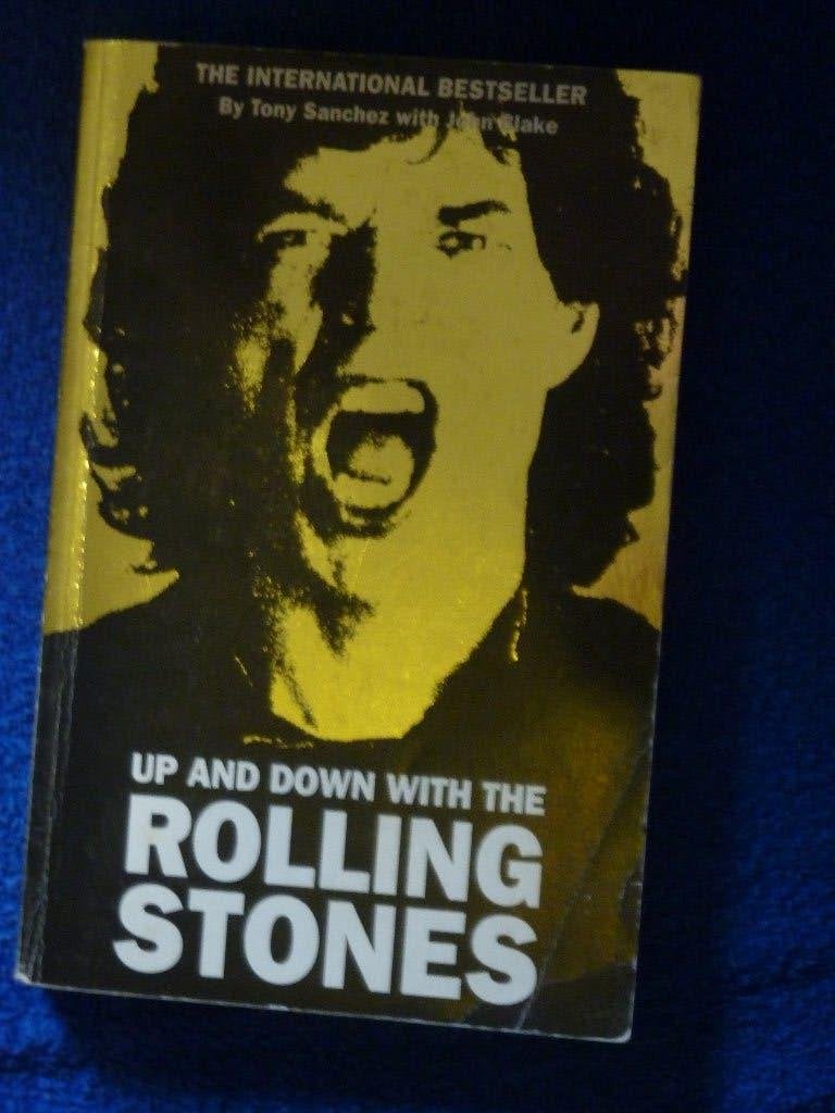 Up and Down with The Rolling Stones  - first edition!, Boeken, Artiest, Tony Sanchez - John Blake, Ophalen, Gelezen