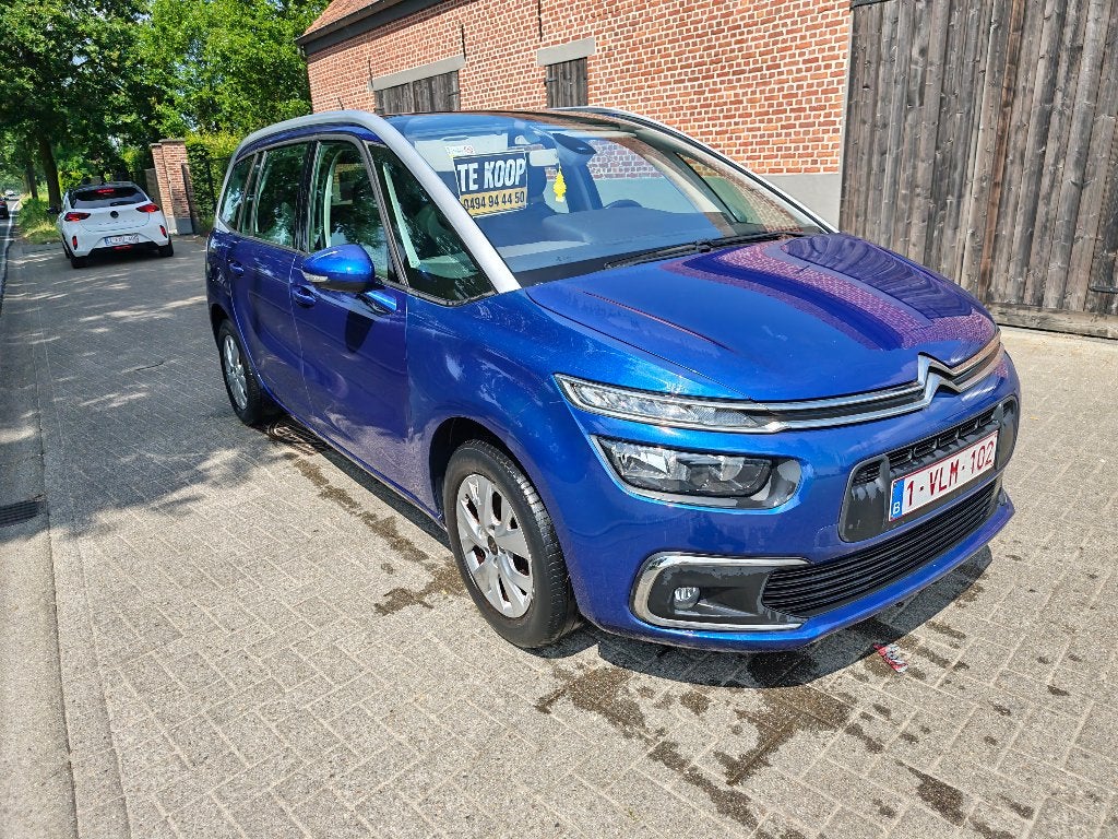 Citroën Grand C4 SpaceTourer (2018), Autos, Achat, Euro 6, 7 places, Noir