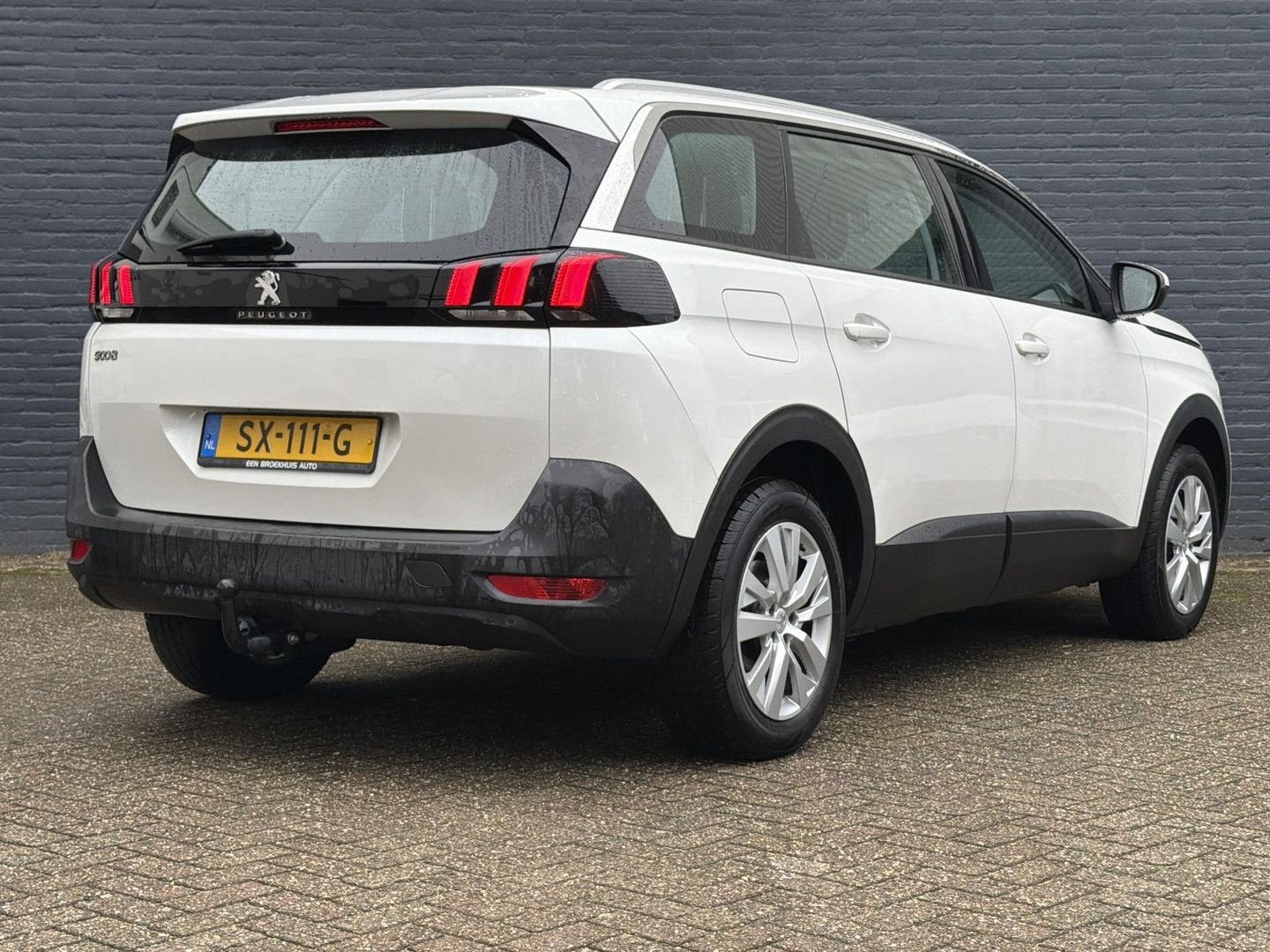 Peugeot 5008 1.2 PureTech Blue Lease Executive 7P. | Climate, Auto's, Parkeersensor, Wit, 115 g/km, Handgeschakeld
