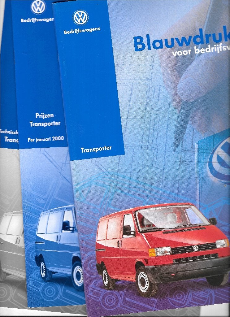 VOLKSWAGEN TRANSPORTER/CARAVELLE  2000, Livres, Autos | Brochures & Magazines, Comme neuf, Volkswagen, Enlèvement ou Envoi