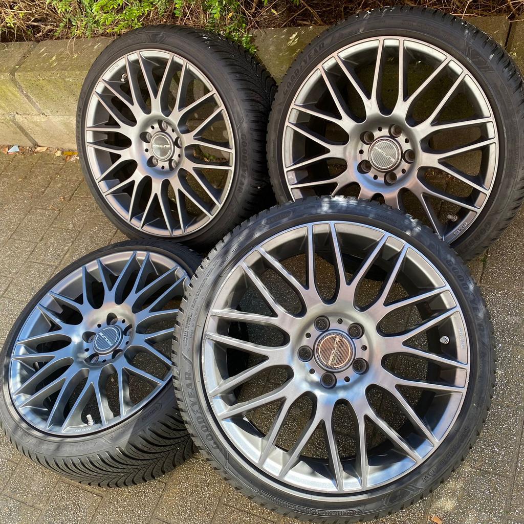 Jantes 18 pouces 5x112 avec pneus, Autos : Pièces & Accessoires, Pneus & Jantes, Enlèvement, Pneus et Jantes