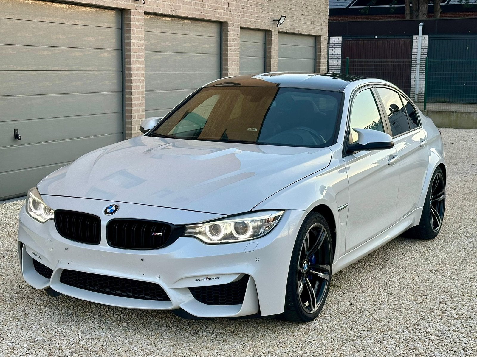 BMW M3 F80 FACELIFT 2017 431PK LCI, Autos, BMW, Cuir, Achat, Euro 6, Boîte manuelle