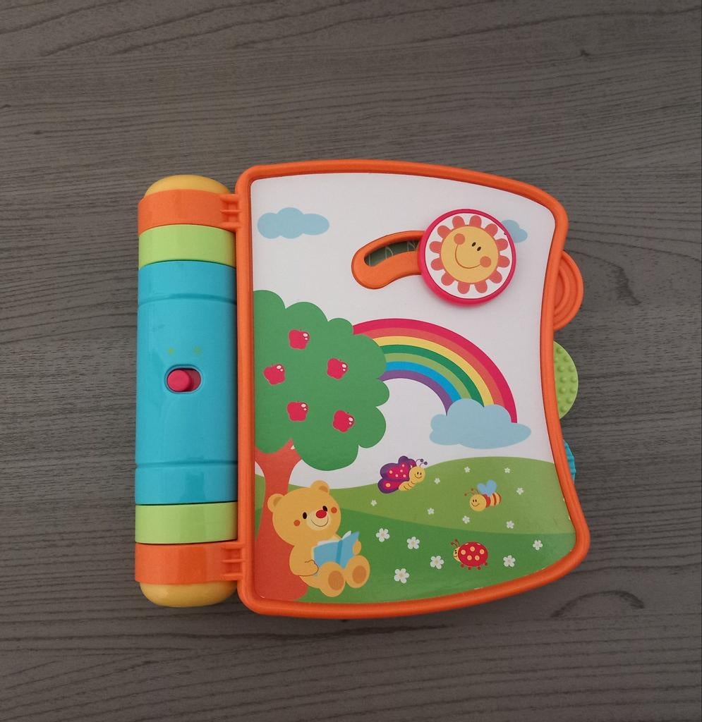 Interactief boekje met knopjes en geluid, Kinderen en Baby's, Ophalen, Zo goed als nieuw, Met geluid