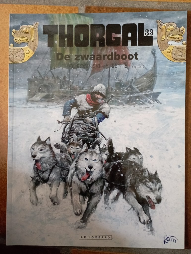 689) Thorgal de zwaardboot, Ophalen of Verzenden