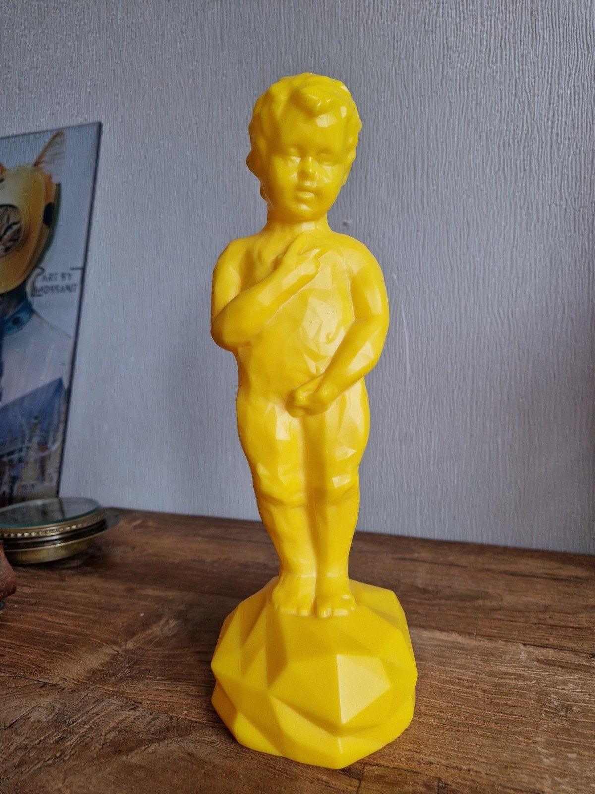 beeldje spaarpot Manneke pis By Dhink, Verzamelen, Ophalen of Verzenden