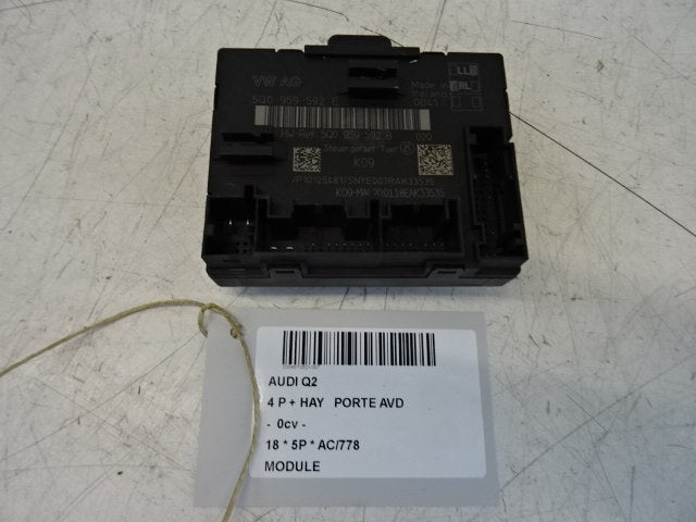 UNITE ELECTRONIQUE Audi Q2 (GAB / GAG) (5Q959592E), Autos : Pièces & Accessoires, Utilisé, Audi