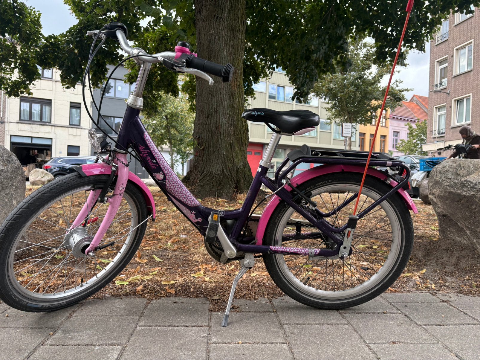 Pucky meisjesfiets, Fietsen en Brommers, Ophalen, Gebruikt, Velgrem, Versnellingen
