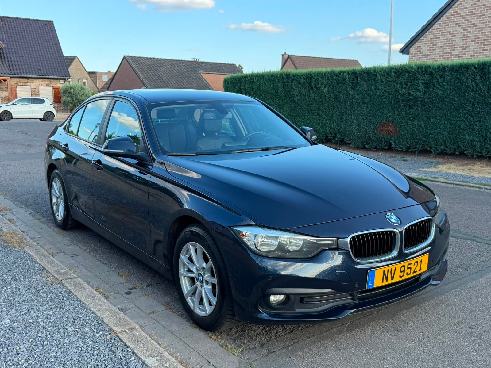 Bmw 318D 150ch xdrive, Auto's, BMW, 1995 cc, 4 cilinders, Blauw, Leder