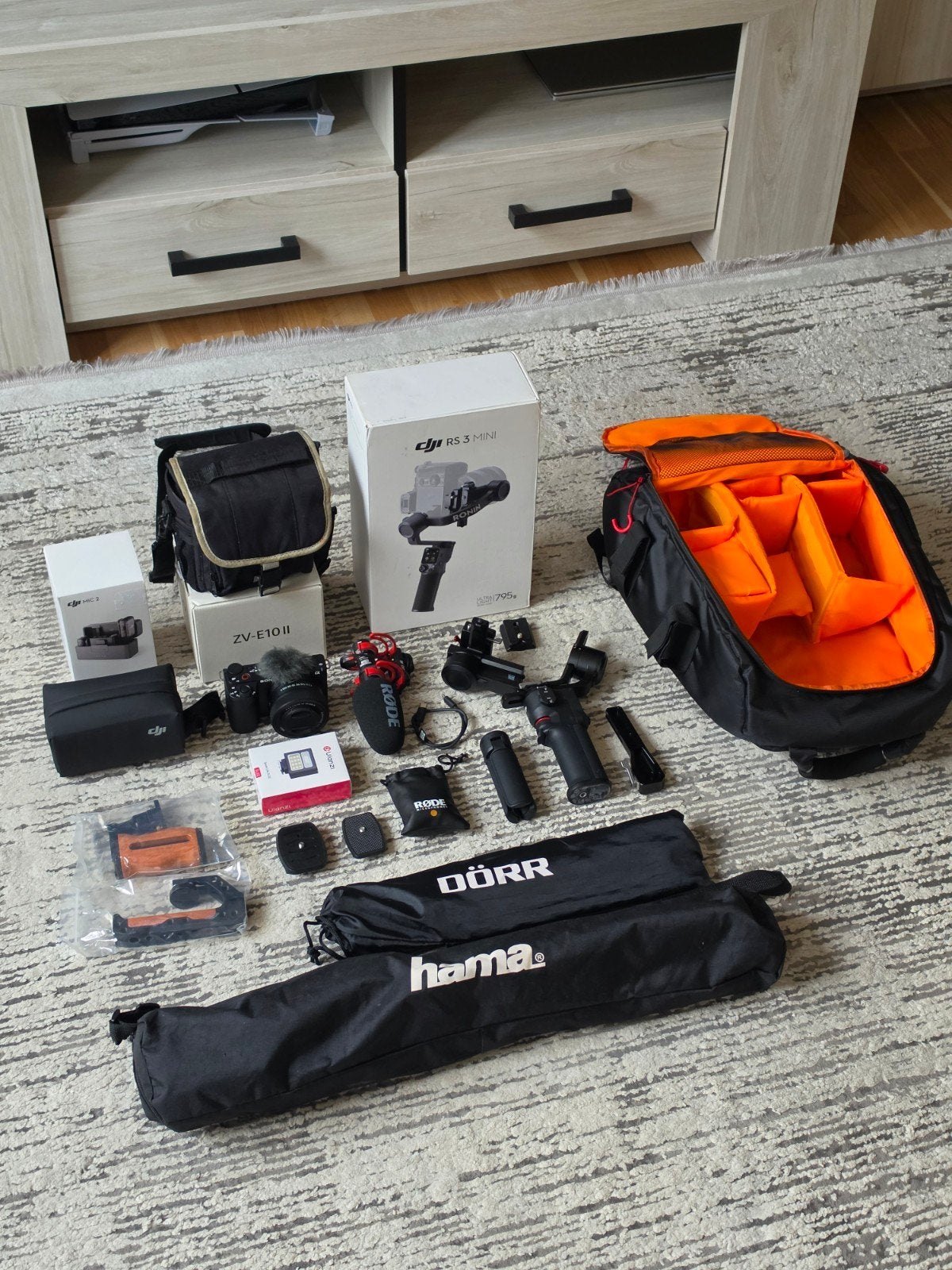 Lot matériel vidéo Sony & DJI – excellent état, TV, Hi-fi & Vidéo, Appareils photo numériques, Enlèvement, Sony