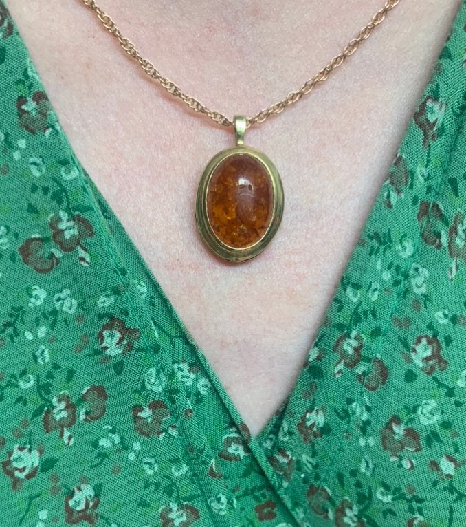 Pendentif, Enlèvement ou Envoi, Comme neuf, Or, Or