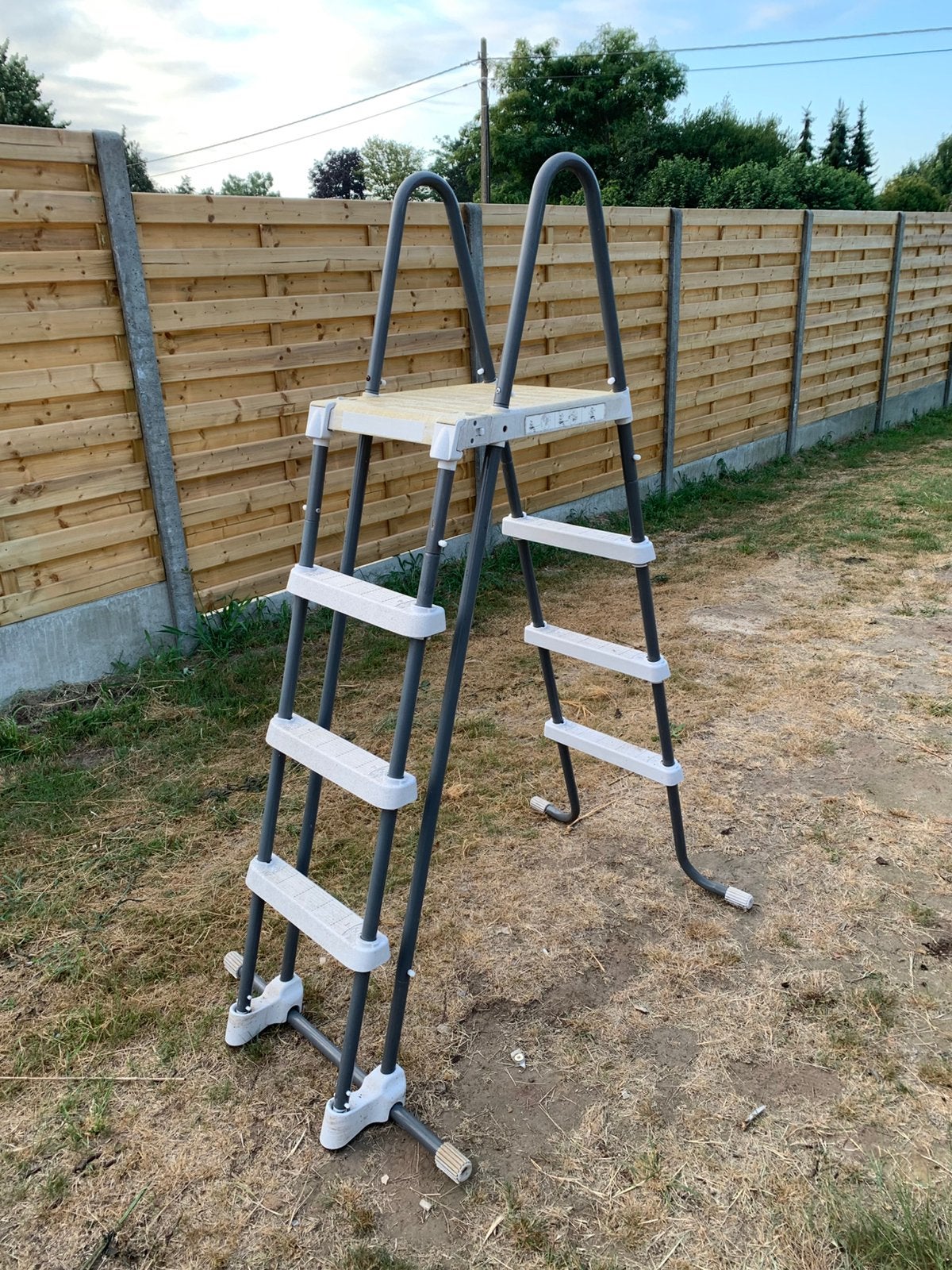 Zwembadladder, Ophalen, Zo goed als nieuw