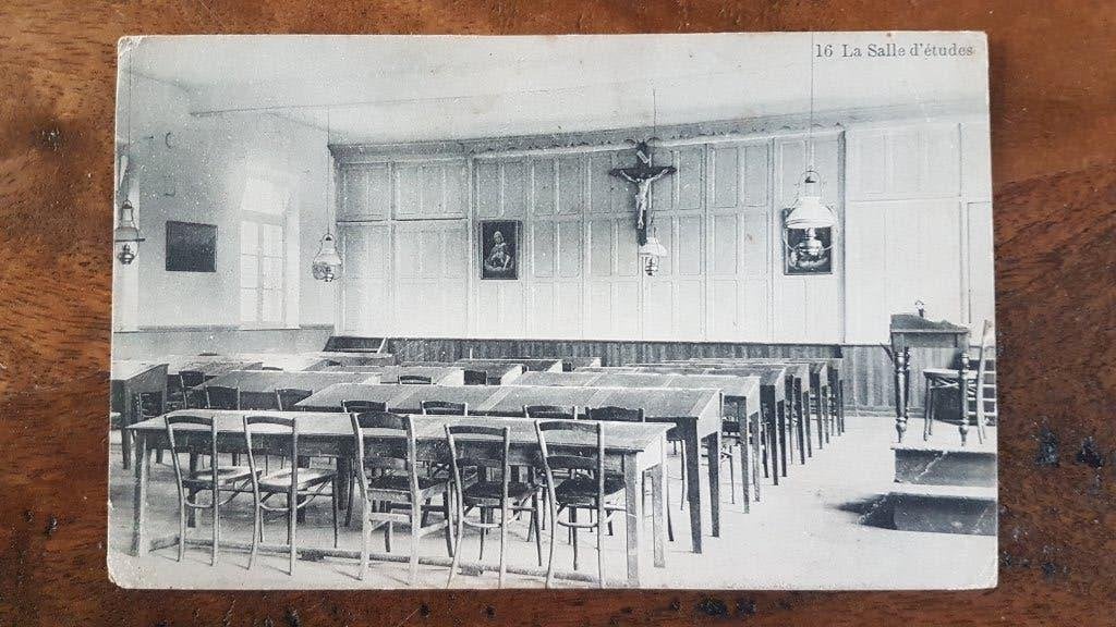 Carte postale Jemappes-lez-Mons Institut St-Ferdinand, Enlèvement ou Envoi, Avant 1920, Affranchie, Hainaut