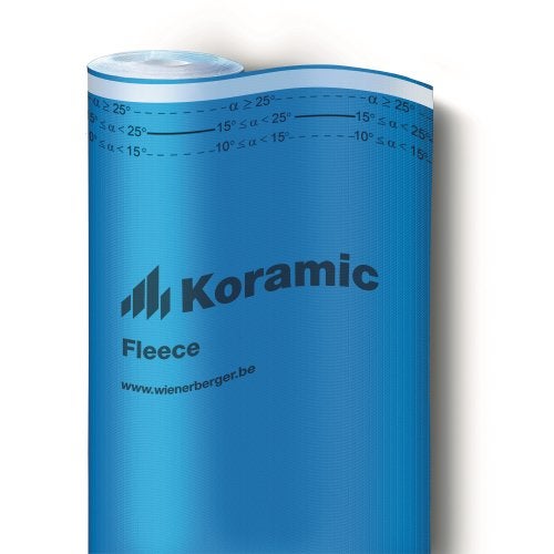 Nieuwe rol Koramic Korafleece onderdakfolie 75 m², Ophalen, Nieuw