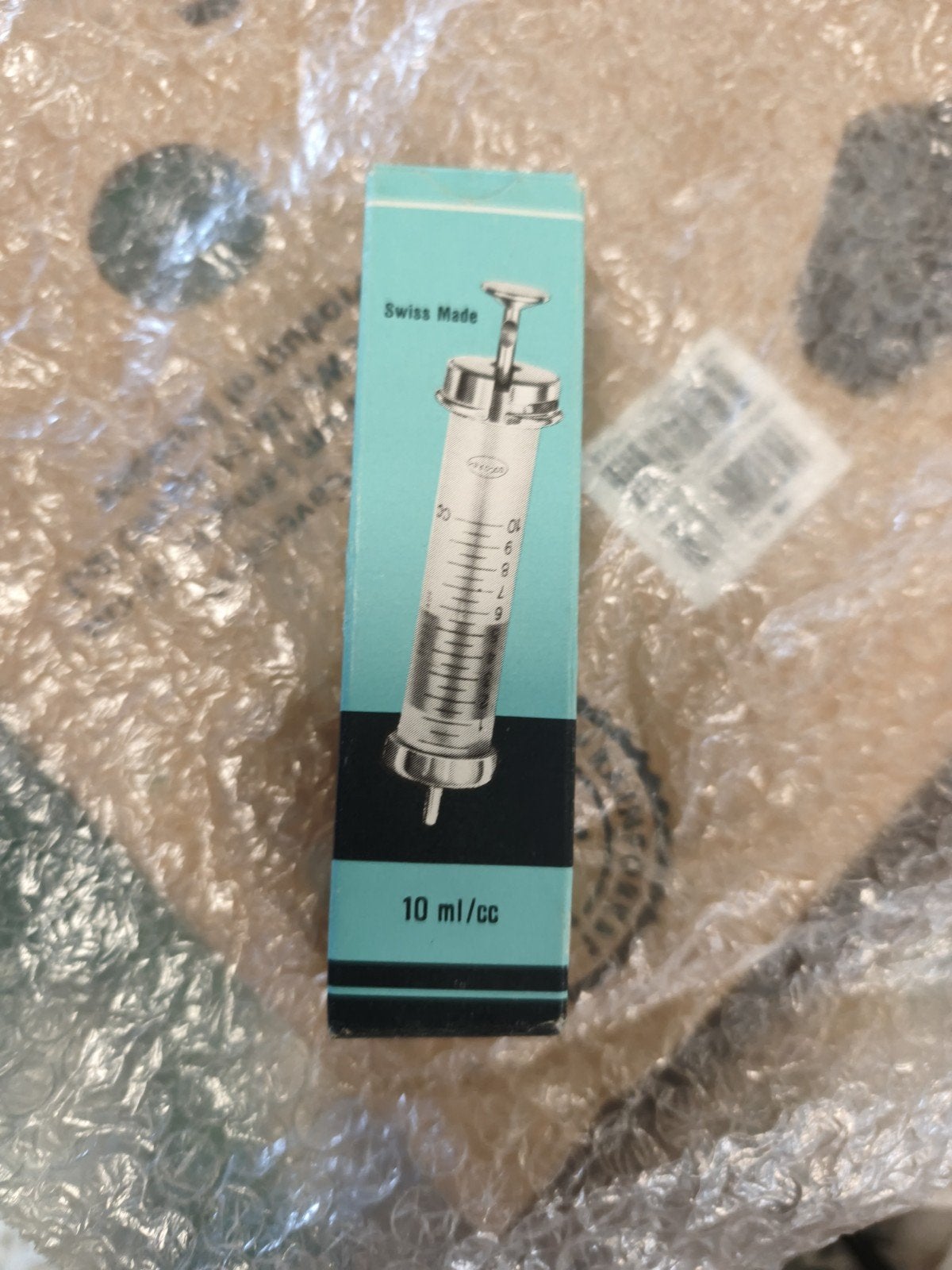 Vintage Socorex Record Syringe 10 ml/cc, Handtassen en Accessoires, Uiterlijk | Cosmetica en Make-up, Ophalen