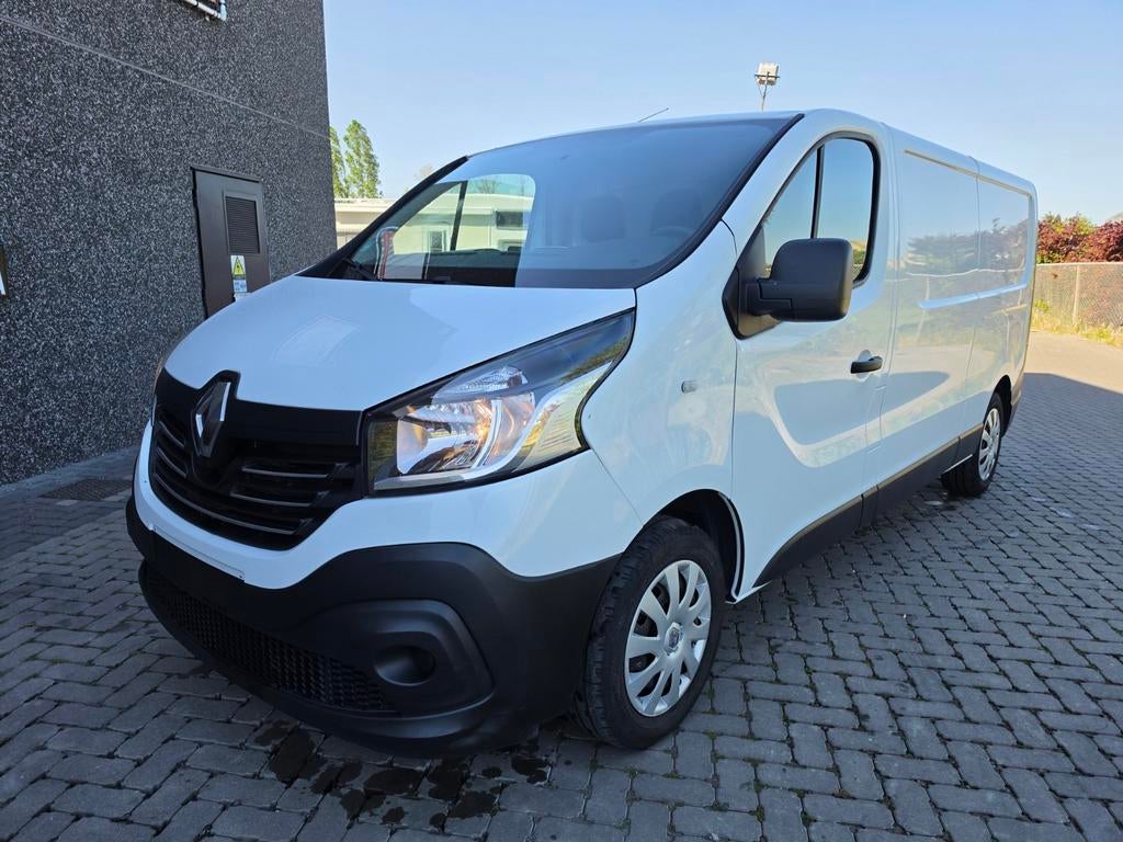 Renault Trafic 1.6DCi Maxi L2 2018 Euro 6 Airco 3 zit, Autos, Euro 6, Entreprise, 3 places, Entretenue par le concessionnaire