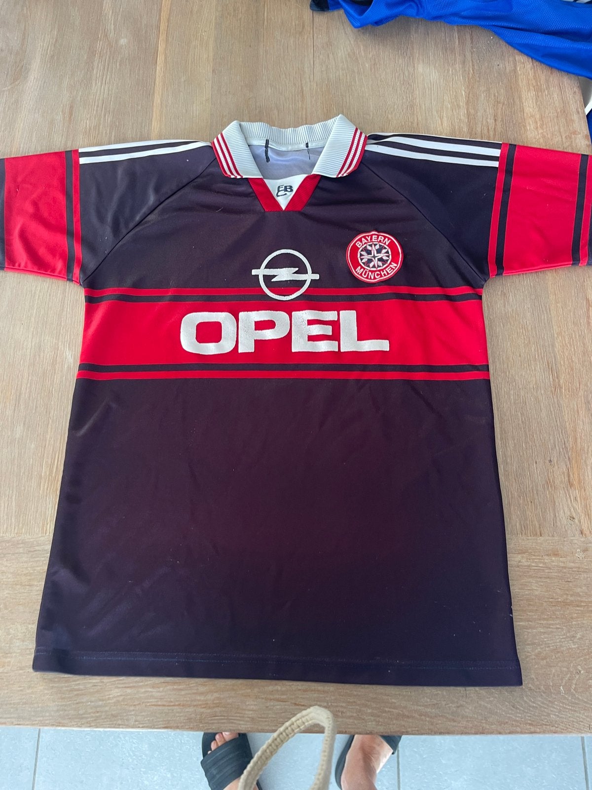 Retro Bayern München Shirt 1997/1999 – #9 ÉLBER, Maat M, Ophalen, Zo goed als nieuw, Shirt
