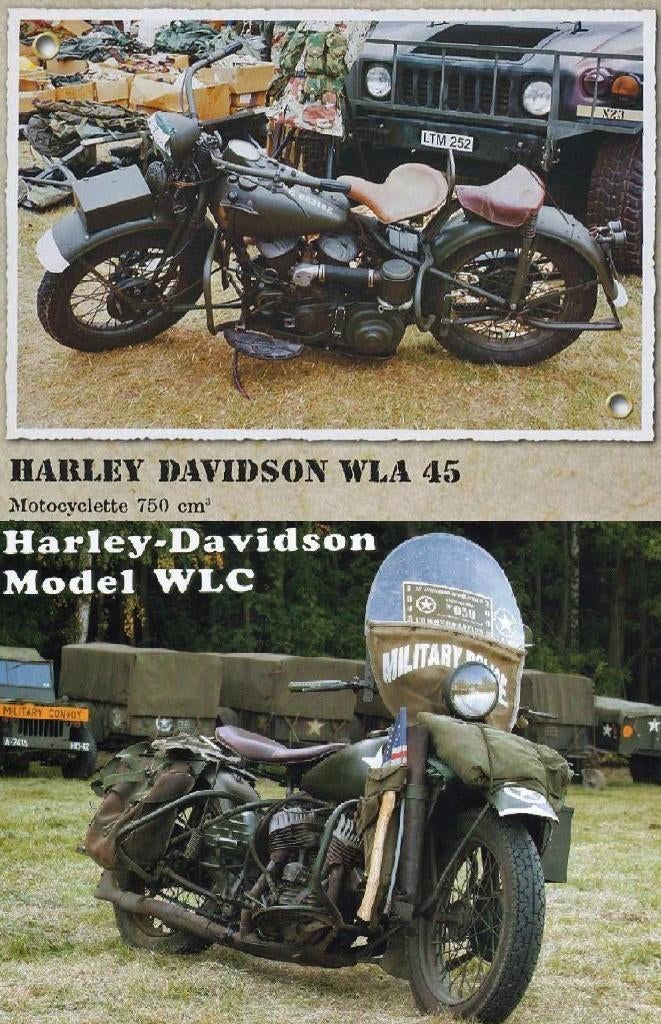 RTM voor Harley Davidson WLA en WLC in het Frans., Motoren, Handleidingen en Instructieboekjes, Ophalen of Verzenden