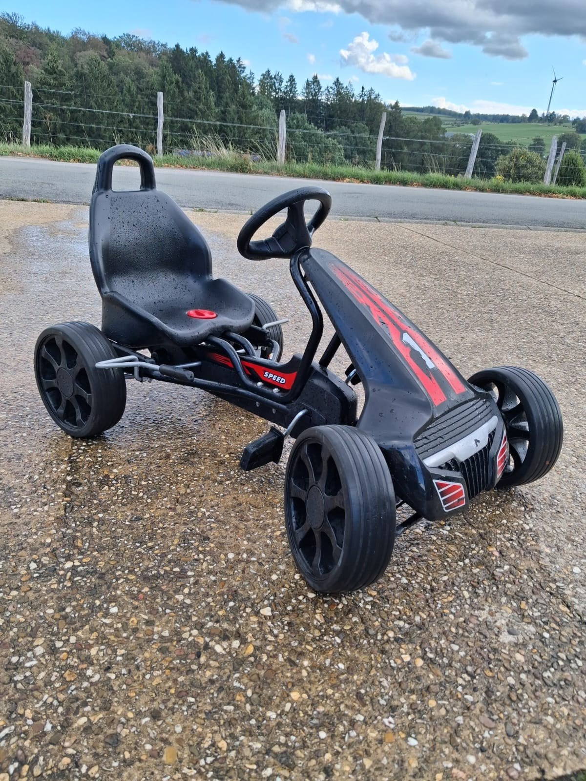 Go-kart, Ophalen