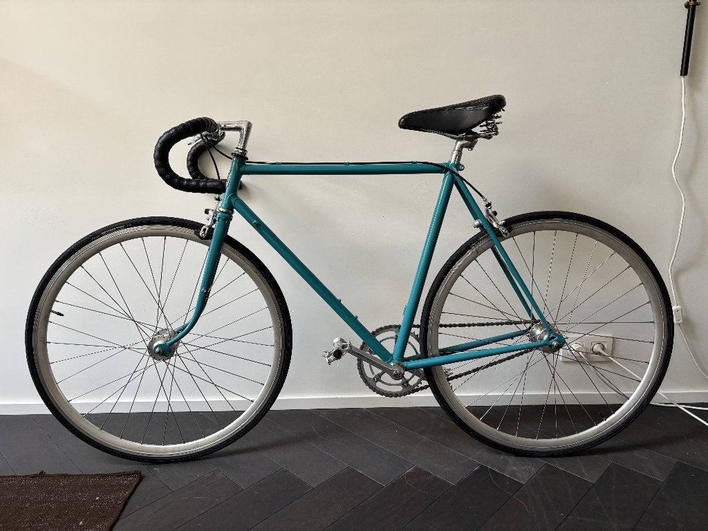 Retro fiets - Restomod, 51 tot 55 cm, Ophalen, Velgrem, Campagnolo