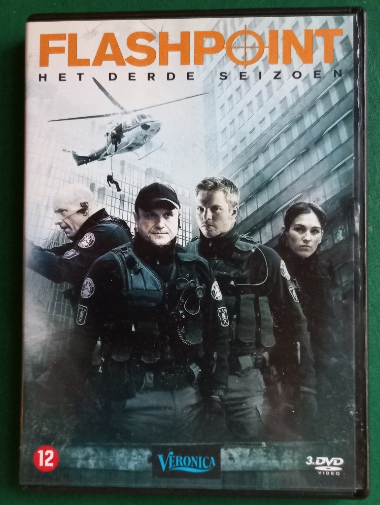 Flashpoint - Saison 3 (3 disques), CD & DVD, Anglais, Saison 3, À partir de 12 ans, Action et Aventure