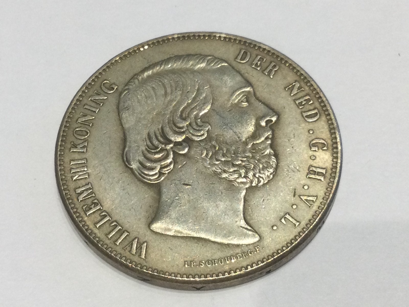 Nederland 2 1/2 gulden 1870, Ophalen of Verzenden