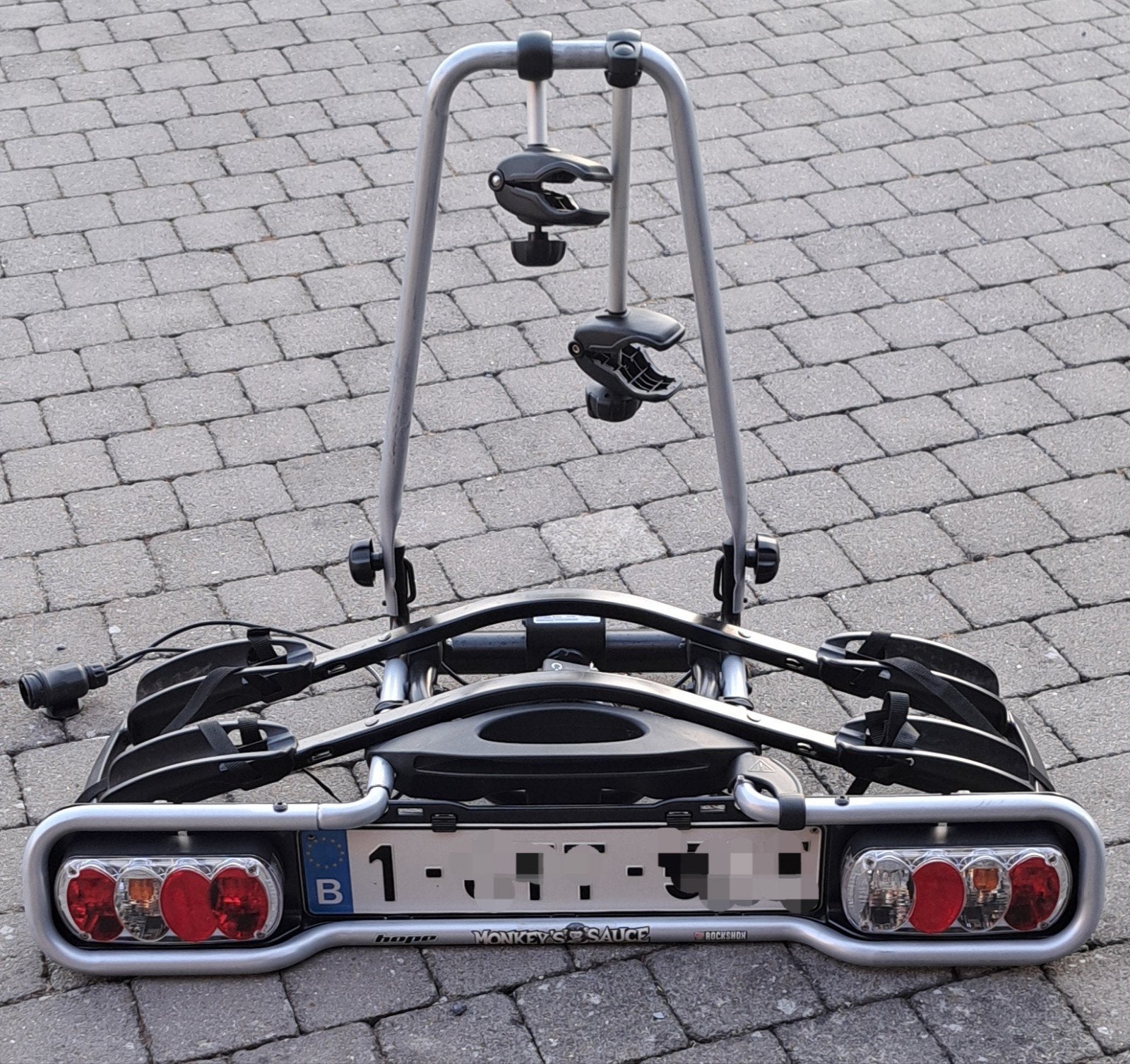 Porte-vélos Thule euroride 940, Ophalen, 2 fietsen, Zo goed als nieuw, Trekhaakdrager