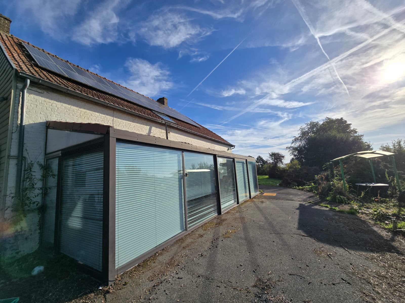 Aluminium veranda, Ophalen, Gebruikt, Veranda