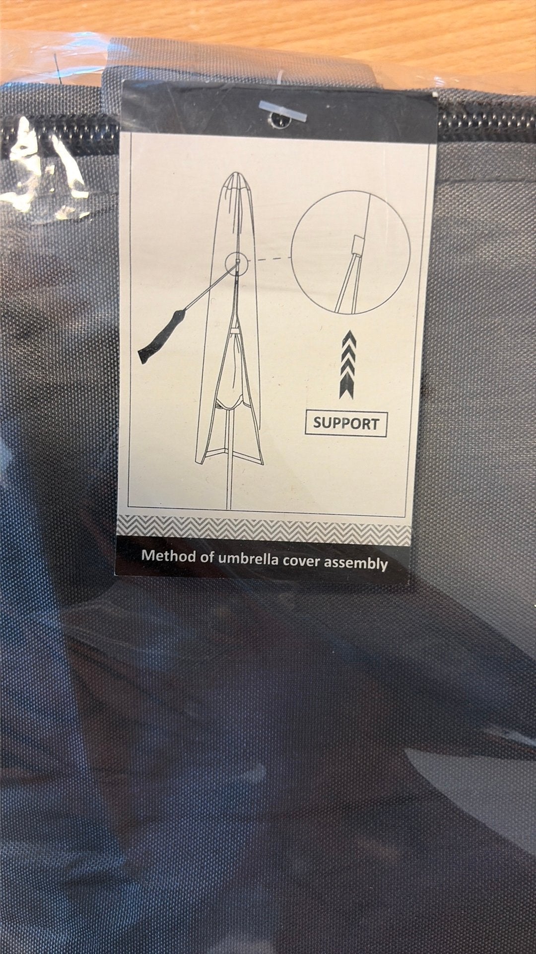 Parasol hoes, Ophalen, Zo goed als nieuw