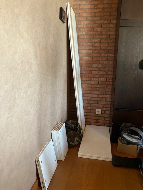Gratis op te halen - Planken van kolomkast badkamer, Enlèvement, Comme neuf, Moins de 25 mm, Planche