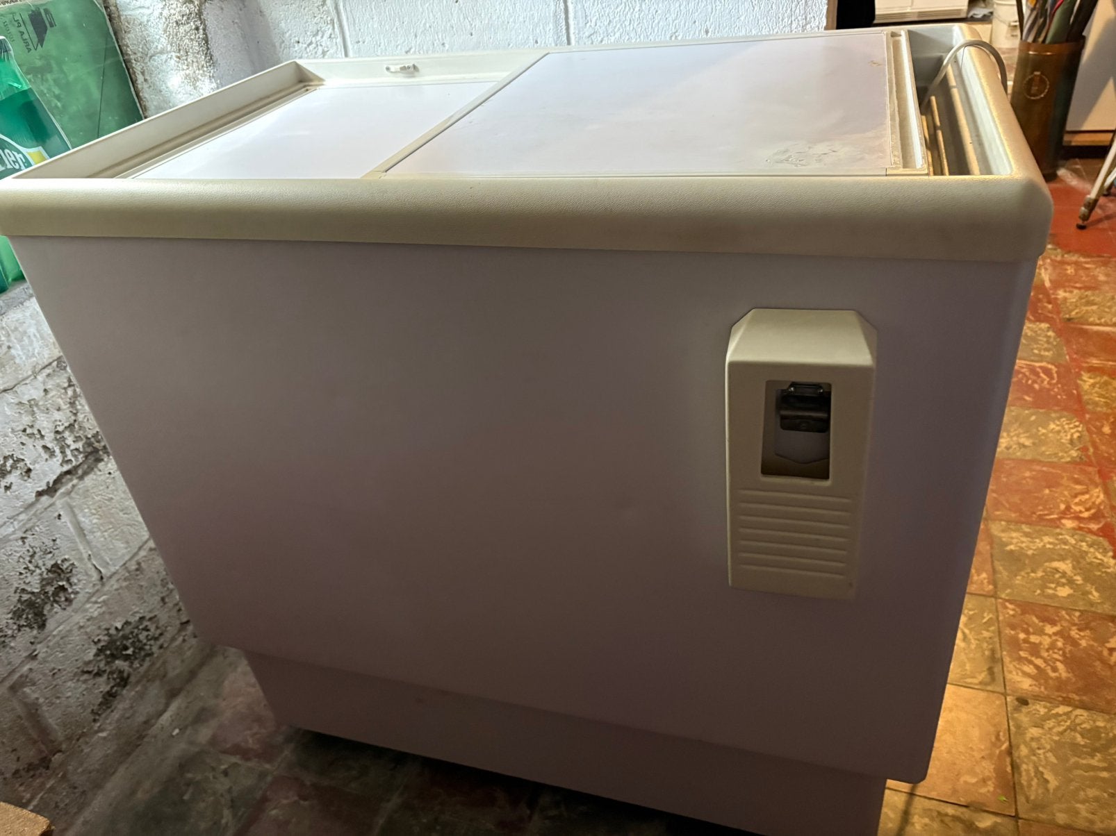 Dranken frigo kist met schuifdeksels, Ophalen, Gebruikt, Zonder vriesvak