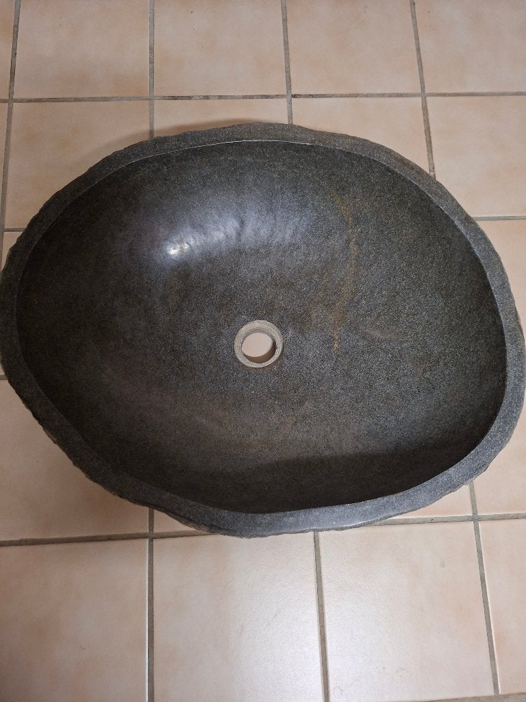 Wasbak riviersteen, Huis en Inrichting, Badkamer | Badtextiel en Accessoires, Ophalen, Nieuw, Overige typen