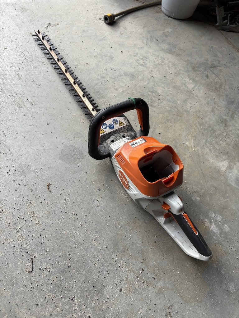 stihl hsa 100, Tuin en Terras, Heggenscharen, Ophalen, Gebruikt