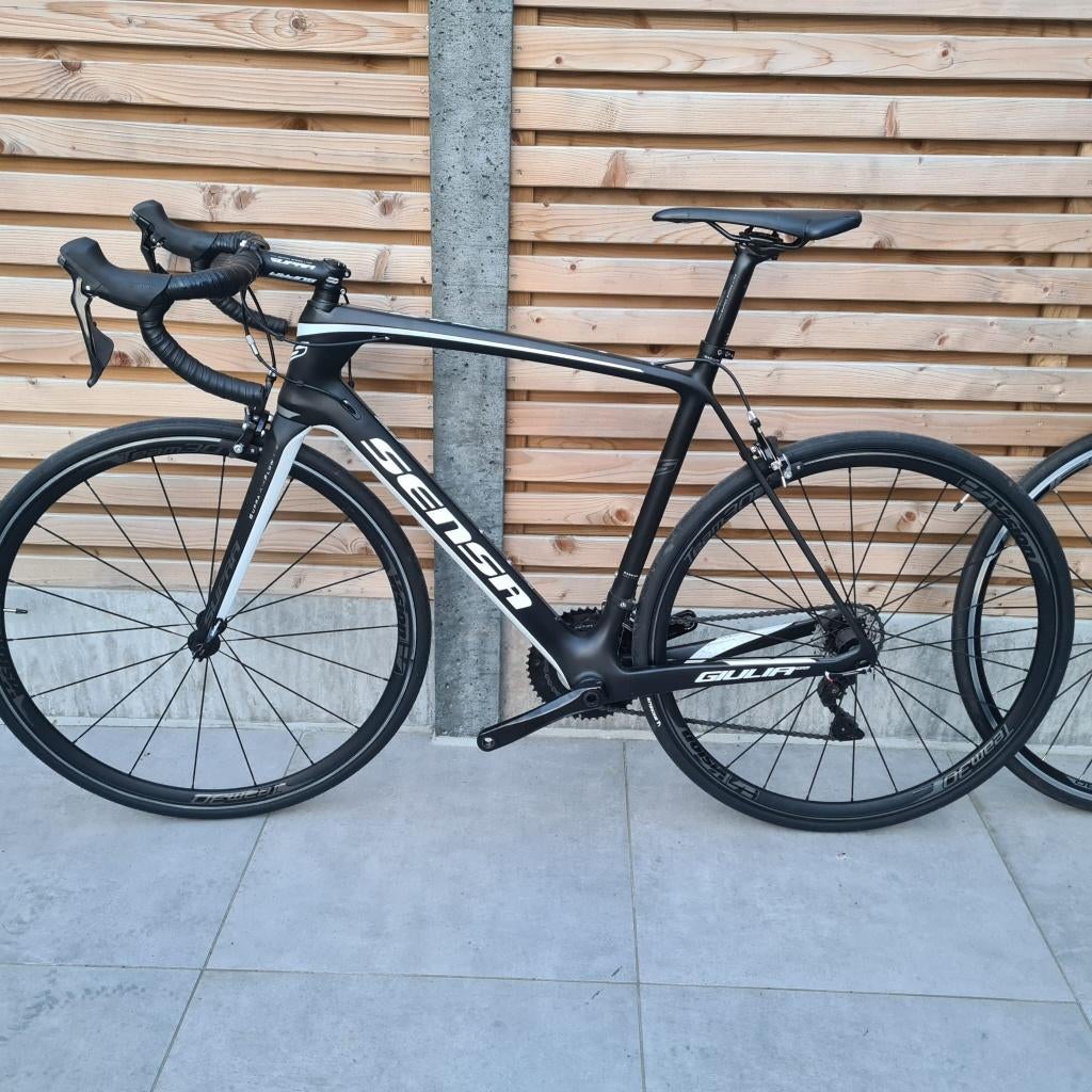 Sensa guilia g2 carbon, Fietsen en Brommers, Fietsen | Racefietsen, 28 inch, Carbon, Zo goed als nieuw, 15 tot 20 versnellingen