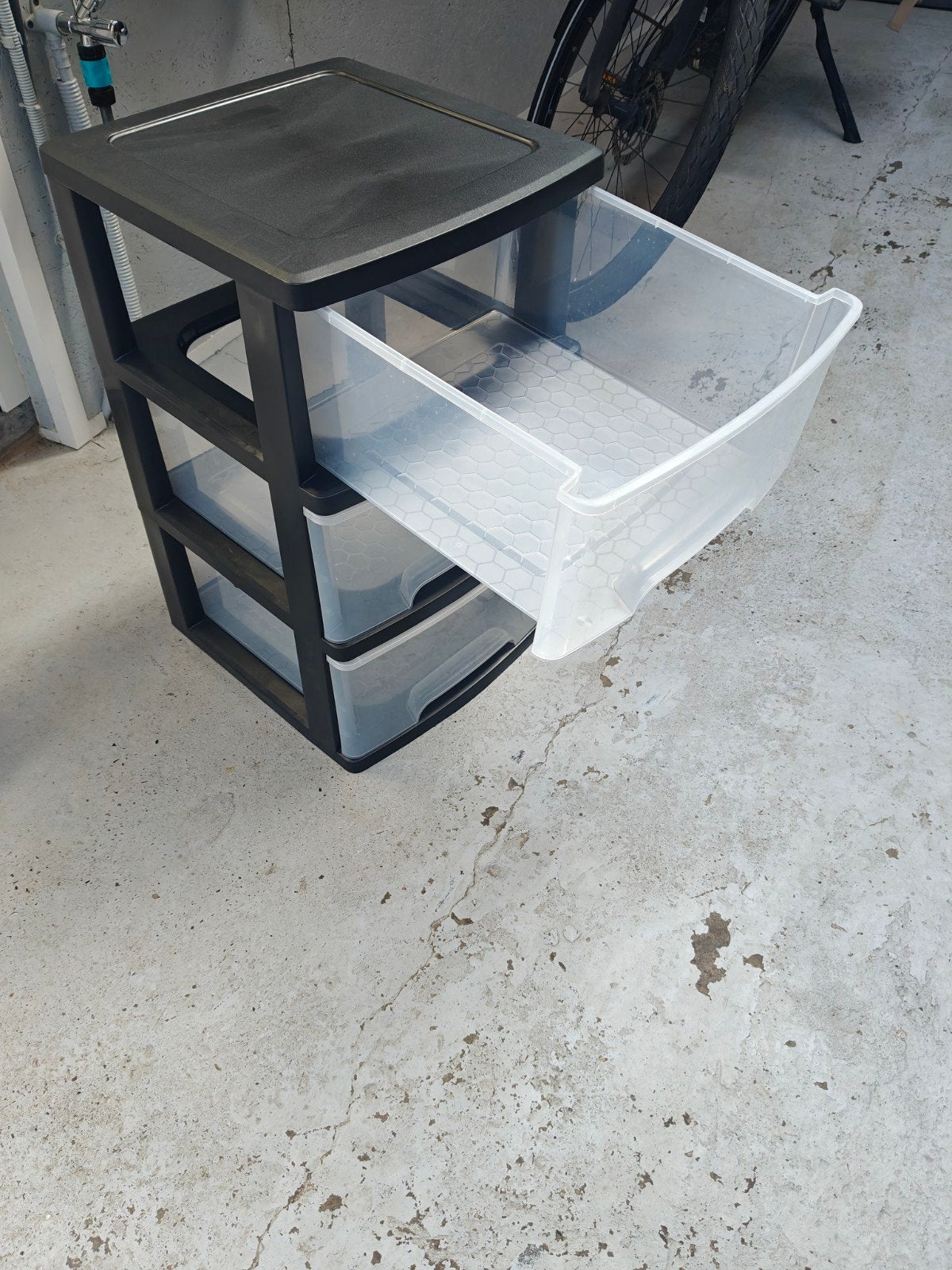 4 kunstof ladekasten, Huis en Inrichting, Kasten | Ladekasten, Ophalen, Zo goed als nieuw, 3 of 4 laden, Minder dan 100 cm