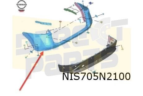 Nissan Ariya (7/22-) achterbumper (te spuiten) Origineel! 85, -, Verzenden, -, Nieuw